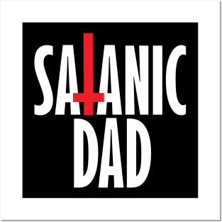 Satanic Dad Posters and Art